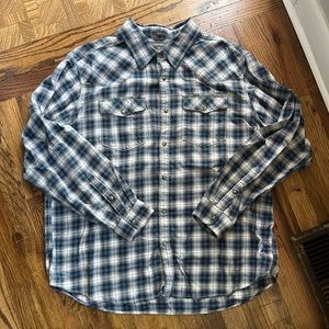 Eddie Bauer Button Up - Blue